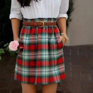 J. Crew | Skirts | Hp J Crew Plaid Wool Blend City Mini